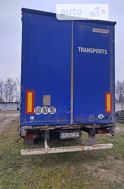 Тентованный борт (штора) - полуприцеп Fruehauf SAF 2007 в 