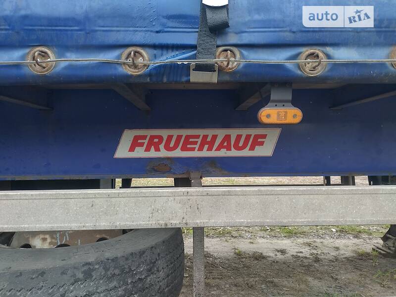 Тентованный борт (штора) - полуприцеп Fruehauf SAF 2007 в Корюковке