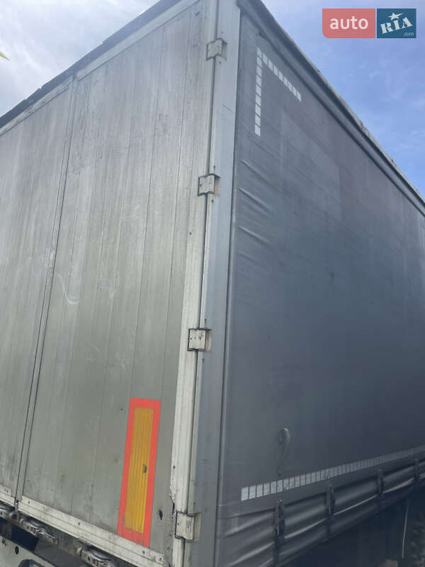 Тентований борт (штора) - напівпричіп Fruehauf SAF 2008 в Мукачевому