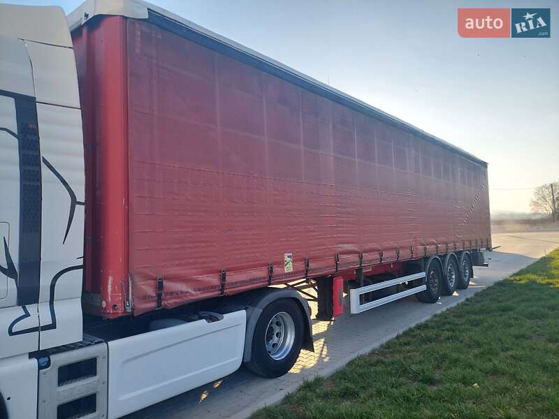 Тентованный борт (штора) - полуприцеп Fruehauf SAF 2014 в Черновцах