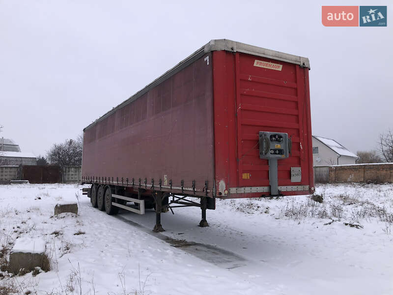 Тентованный борт (штора) - полуприцеп Fruehauf SAF 2012 в Житомире фото Тентованный борт (штора) - полуприцеп Fruehauf SAF 2012 в Житомире