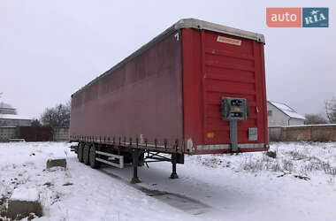 Тентованный борт (штора) - полуприцеп Fruehauf SAF 2012 в 