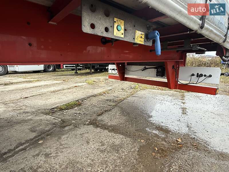 Тентованный борт (штора) - полуприцеп Fruehauf SAF 2015 в Надворной