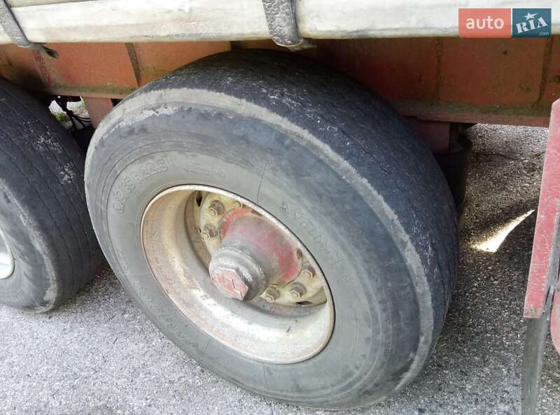 Тентованный борт (штора) - полуприцеп Fruehauf T34 1990 в Каменке фото 5 Тентованный борт (штора) - полуприцеп Fruehauf T34 1990 в Каменке