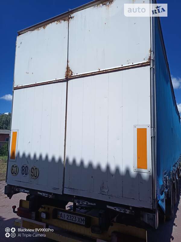 Тентованный борт (штора) - полуприцеп Fruehauf T34 2005 в Згуровке