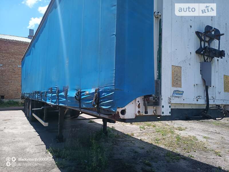 Тентованный борт (штора) - полуприцеп Fruehauf T34 2005 в Згуровке