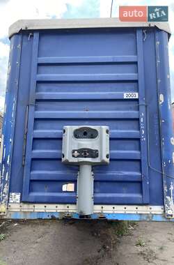 Тентованный борт (штора) - полуприцеп Fruehauf T34 2004 в 