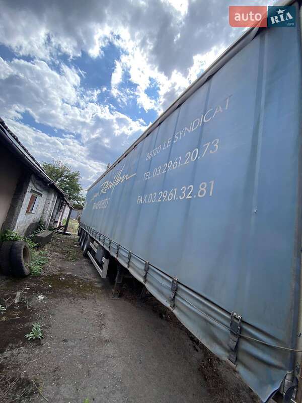 Тентованный борт (штора) - полуприцеп Fruehauf T34 2004 в Кривом Роге фото 7 Тентованный борт (штора) - полуприцеп Fruehauf T34 2004 в Кривом Роге