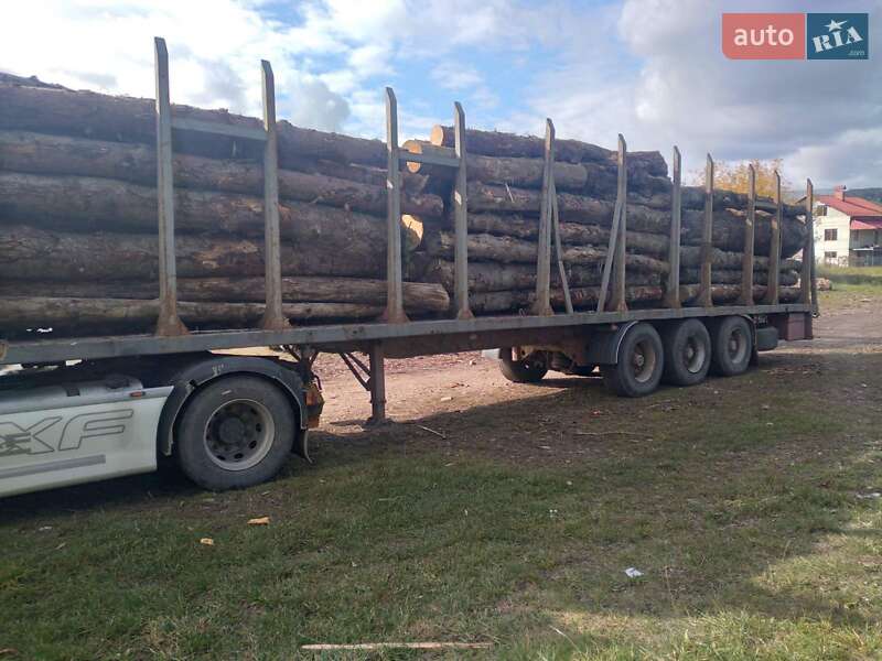 Лесовоз / Сортиментовоз - полуприцеп Fruehauf T34 1998 в Стрые