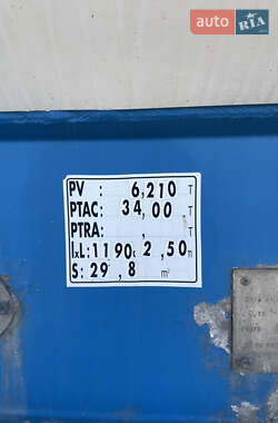 Цистерна Fruehauf TF34 1999 в 