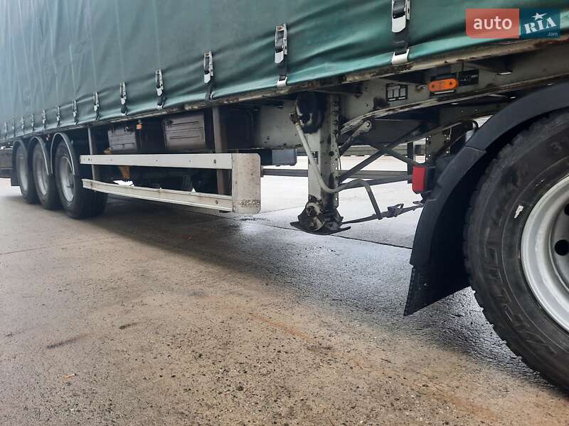 Тентованный борт (штора) - полуприцеп Fruehauf TX 34 2003 в Львове