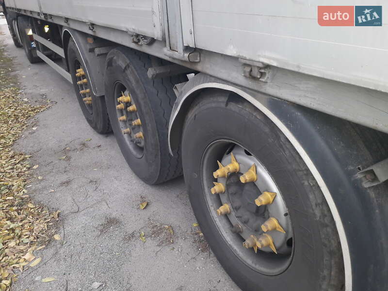Тентованный борт (штора) - полуприцеп Fruehauf TX 34 2008 в Светловодске