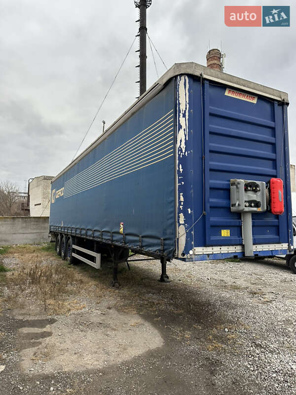 Тентованный борт (штора) - полуприцеп Fruehauf TX 34 2008 в 