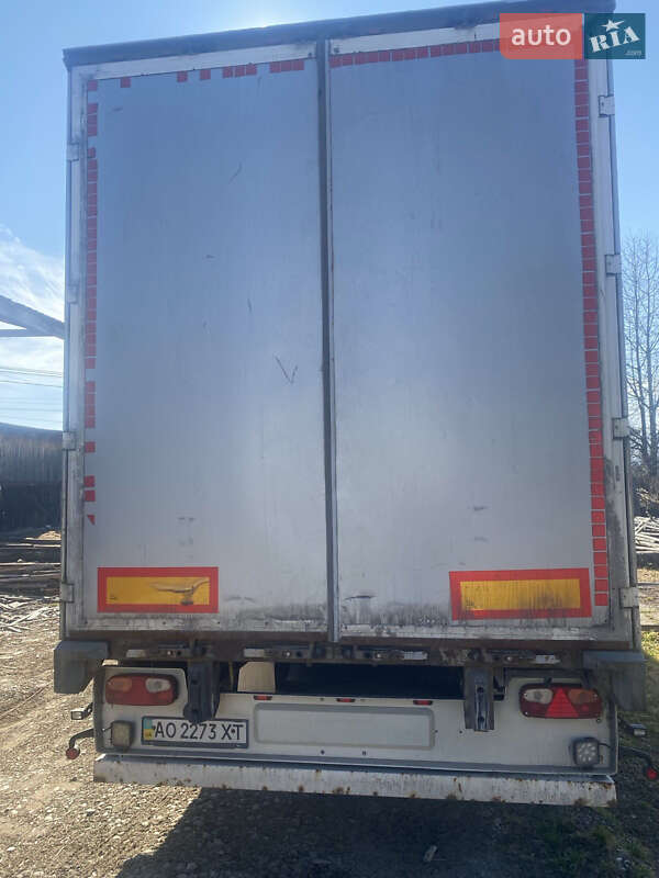 Тентованный борт (штора) - полуприцеп Fruehauf TX 34 2007 в Тячеве