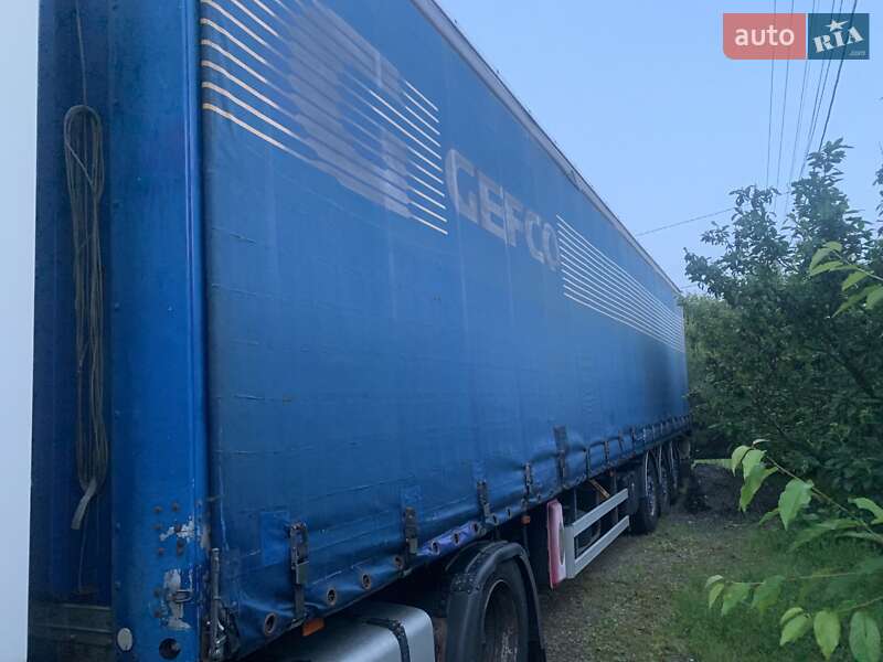 Тентованный борт (штора) - полуприцеп Fruehauf TX 34 2008 в Львове