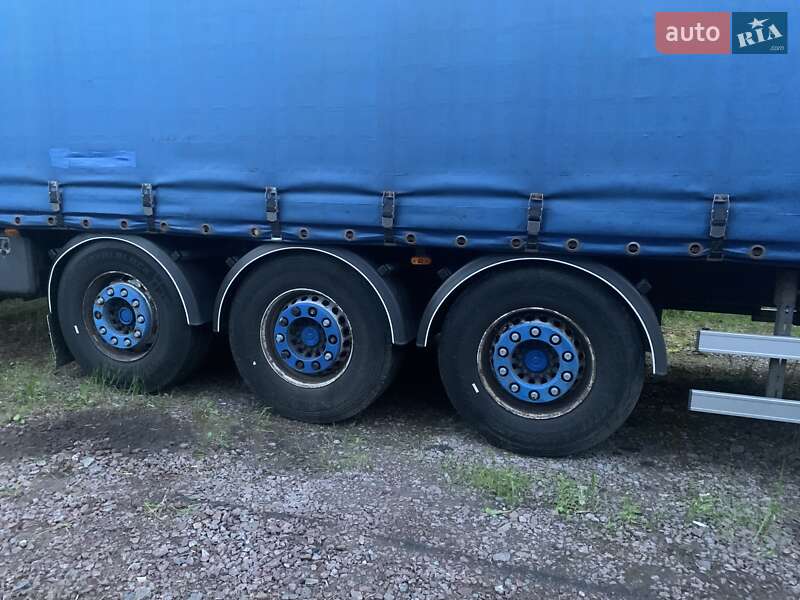 Тентованный борт (штора) - полуприцеп Fruehauf TX 34 2008 в Львове