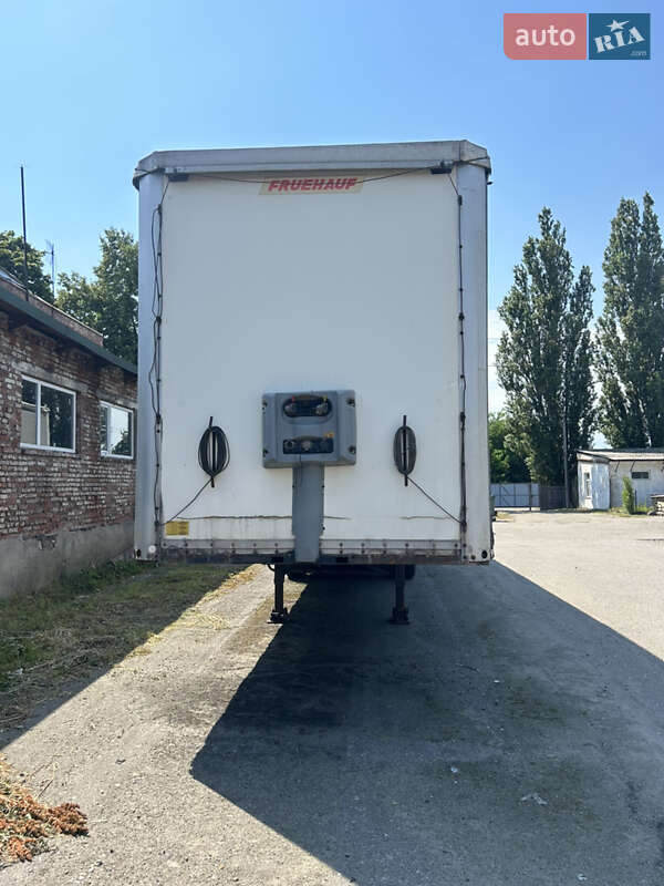 Тентований борт (штора) - напівпричіп Fruehauf TX 34 2007 в Малині