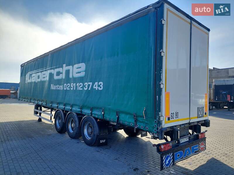 Тентований борт (штора) - напівпричіп Fruehauf TX 34 2009 в Черкасах фото 2 Тентований борт (штора) - напівпричіп Fruehauf TX 34 2009 в Черкасах