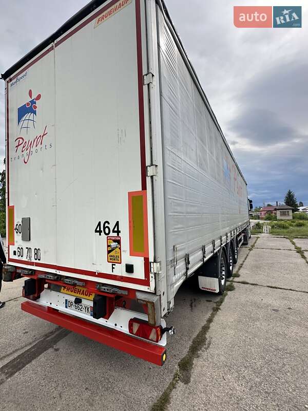 Тентованный борт (штора) - полуприцеп Fruehauf VFK 2015 в Надворной