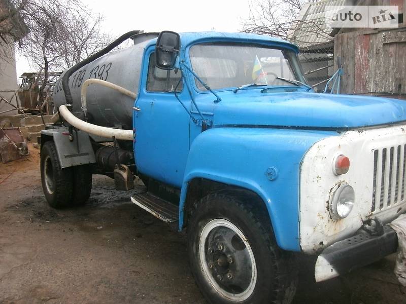 Машина ассенизатор (вакуумная) ГАЗ 53 1992 в Белгороде-Днестровском