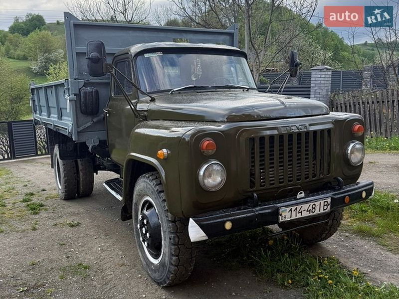 Самосвал ГАЗ 53 1987 в Делятине
