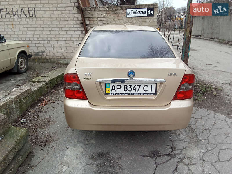 Седан Geely CK-2 2012 в Запоріжжі