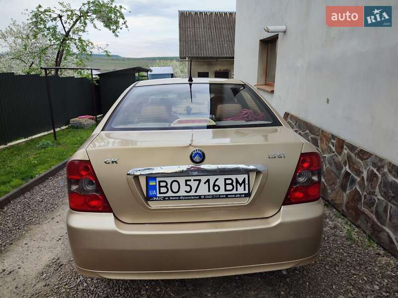 Седан Geely CK-2 2011 в Монастыриске