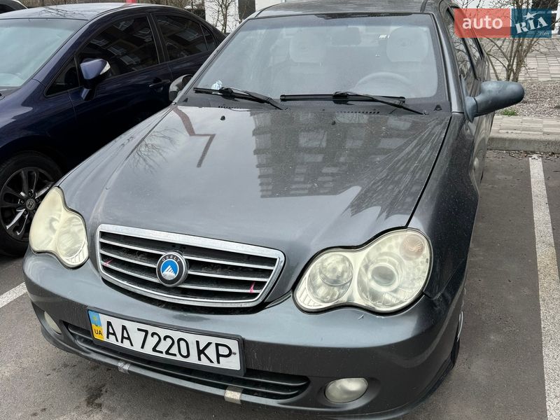2011 Geely CK-2, VIN Y7WMR7151B0012555:plate — фото 1 (autoria)