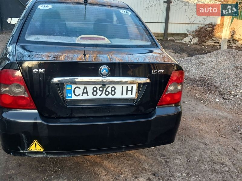 Седан Geely CK 2011 в Черкасах фото 6 Седан Geely CK 2011 в Черкасах