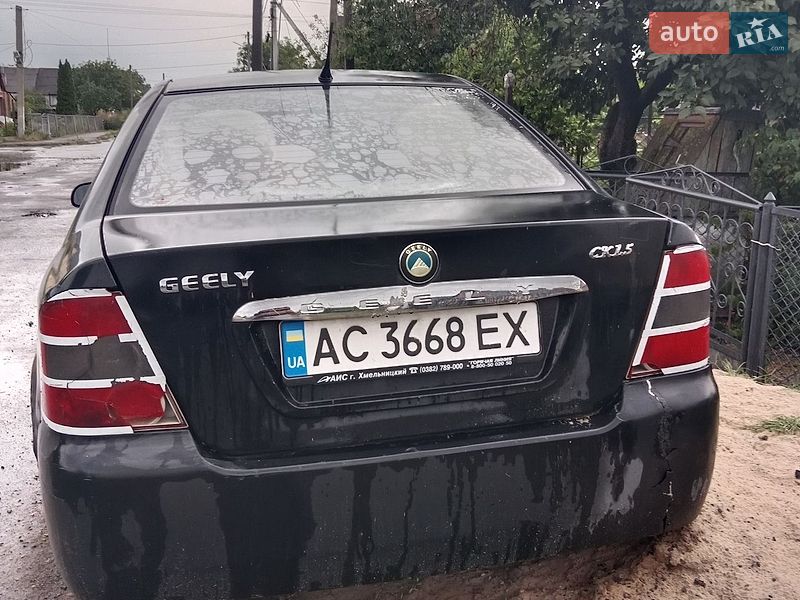 Седан Geely CK 2007 в Луцке фото 4 Седан Geely CK 2007 в Луцке