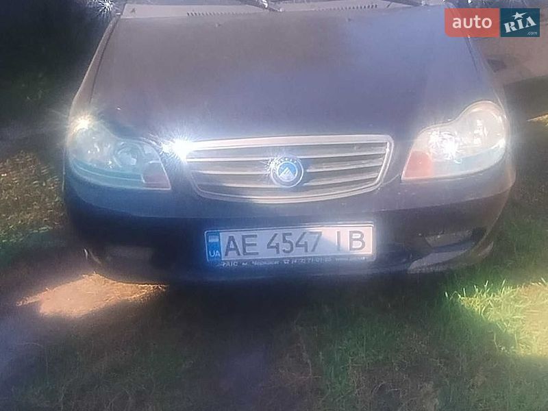 2013 Geely CK, VIN L6T7524S8DN031997:plate — photo 1 (autoria)