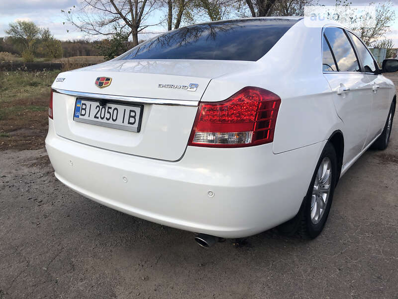 Geely Emgrand 8 (EC8) 2013 Y7WGC1M20E0026606 - history of