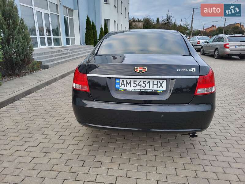 Седан Geely Emgrand 8 (EC8) 2013 в Житомире фото 11 Седан Geely Emgrand 8 (EC8) 2013 в Житомире