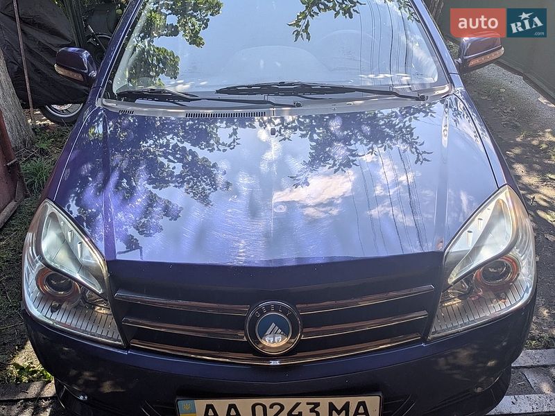 2011 Geely MK-2, VIN LB37422S5CL000873:plate — фото 1 (autoria)