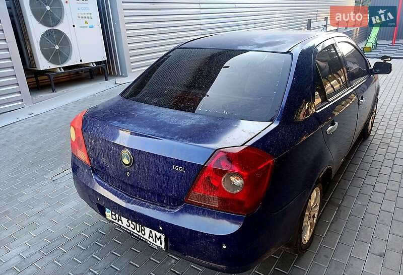 Седан Geely MK 2008 в Вільшанці