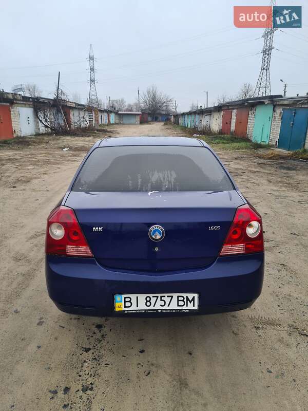 Седан Geely MK 2007 в Горишних Плавнях фото 6 Седан Geely MK 2007 в Горишних Плавнях