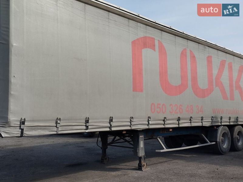 Тентованный борт (штора) - полуприцеп General Trailers Trailers 2001 в Днепре фото Тентованный борт (штора) - полуприцеп General Trailers Trailers 2001 в Днепре