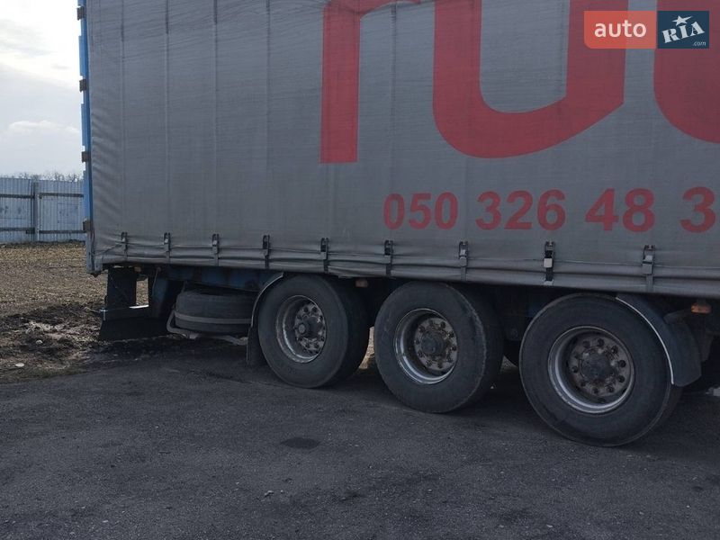 Тентованный борт (штора) - полуприцеп General Trailers Trailers 2001 в Днепре фото 6 Тентованный борт (штора) - полуприцеп General Trailers Trailers 2001 в Днепре