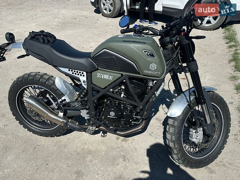 Мотоцикл Многоцелевой (All-round) Geon Scrambler 2024 в Золочеве
