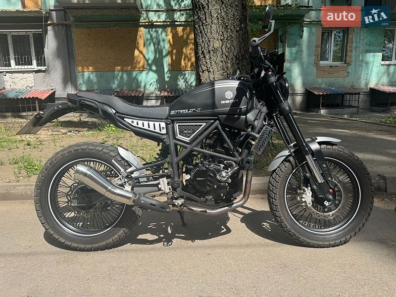 Мотоцикл Без обтекателей (Naked bike) Geon Scrambler 2025 в Запорожье