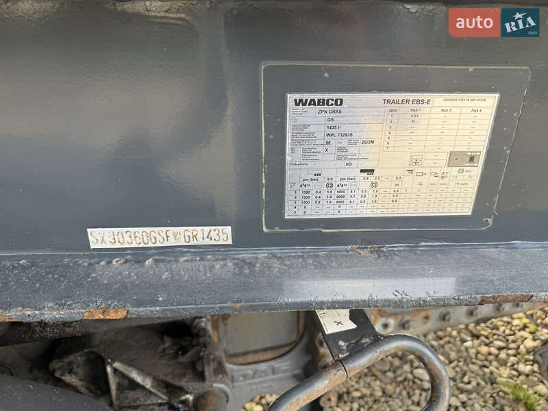 Самосвал полуприцеп GRAS GS-SAF 2015 в Долине