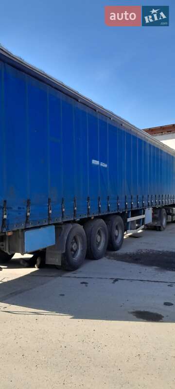 Тентованный борт (штора) - полуприцеп Groenewegen GRWA 1996 в Надворной