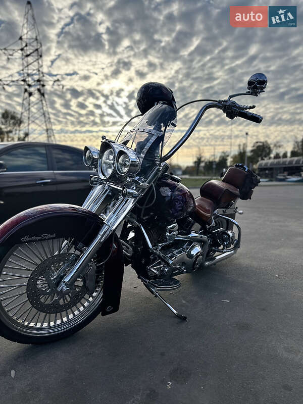 Мотоцикл Кастом Harley-Davidson FLSTC 1997 в Кременчуці фото 2 Мотоцикл Кастом Harley-Davidson FLSTC 1997 в Кременчуці
