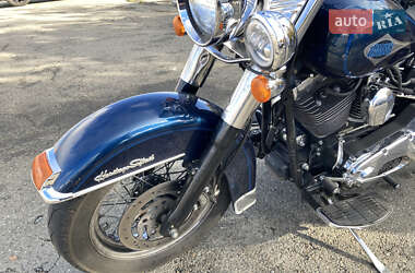 Мотоцикл Чоппер Harley-Davidson FLSTC 2001 в 