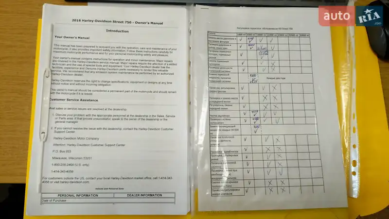 Мотоцикл Классик Harley-Davidson XG 750 2018 в Городке документ