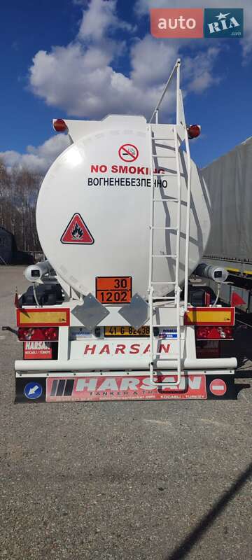 Цистерна полуприцеп Harsan HRSN3 2023 в Прилуках