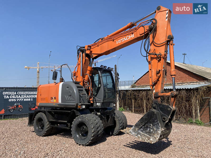 Колесный экскаватор Hitachi ZX 140 2013 в Киеве