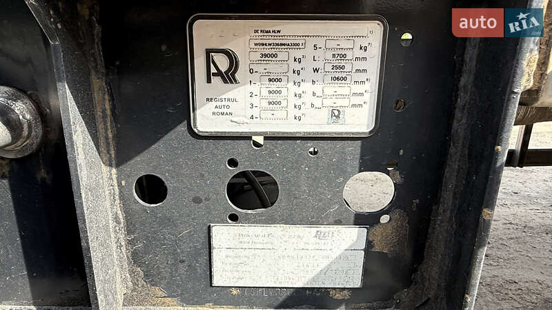Цистерна полуприцеп HLW STA 36 2008 в Виннице
