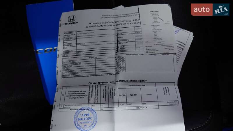 Седан Honda Accord 2019 в Львові