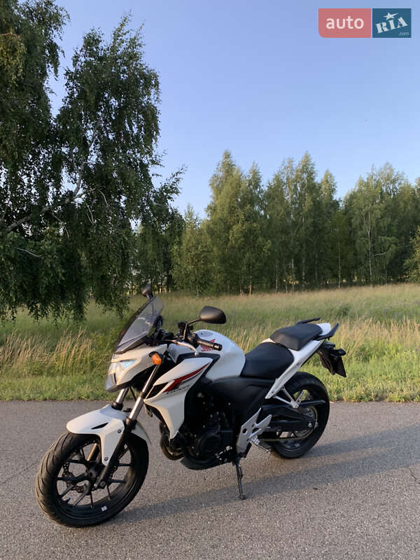 Мотоцикл Спорт-туризм Honda CB 400F 2013 в 